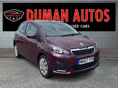Used Peugeot 108 Active 68 HP (50 kW) 2017 Purple Hatchback
