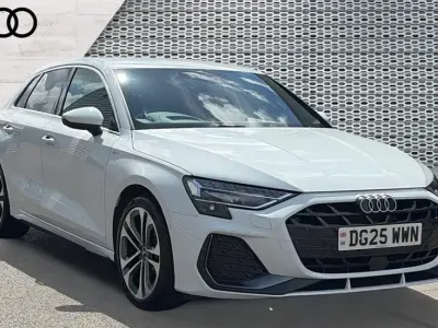 Used Audi A3 S-Line 150 HP (110 kW) 2025 White