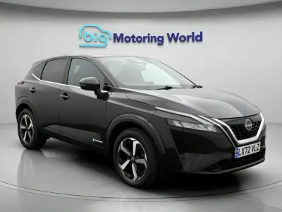 Used Nissan Qashqai N-Connecta 2022 Black SUV