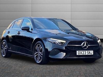 Night black Used 2023 Mercedes A180 Executive Hatchback | £21,690 (Fair price)