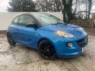 Used Vauxhall Adam 70 HP (51 kW) 2016 Blue Hatchback