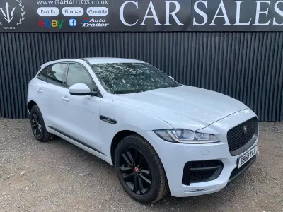 Used Jaguar F-Pace R-Sport 180 HP (132 kW) 2018 White SUV