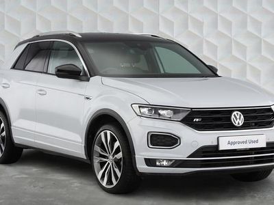 Silver Used 2020 VW T-Roc R-line SUV | £19,126 (Fair price)
