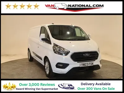 Used Ford Transit Custom Limited 130 HP (95 kW) 2023 White Van