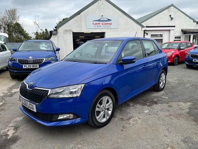Used Skoda Fabia SE 60 HP (44 kW) 2021 Blue Hatchback