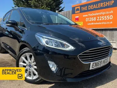 Used Ford Fiesta Titanium 125 HP (91 kW) 2020 Black Hatchback