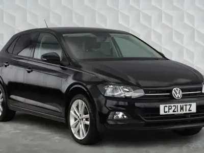 Used VW Polo Match 95 HP (69 kW) 2021 Deep black pearl Hatchback