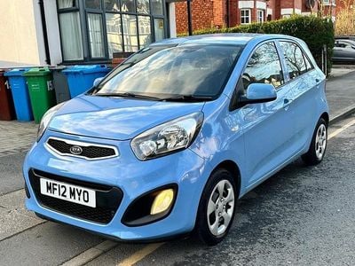 Used Kia Picanto 2012 Blue Hatchback