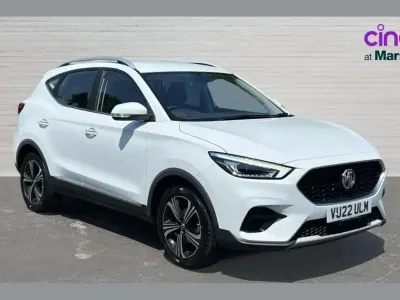 Used MG ZS Excite 106 HP (77 kW) 2022 White SUV