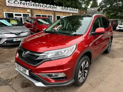 Used Honda CR-V EX 160 HP (117 kW) 2017 Red SUV