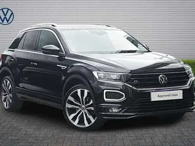 Usado VW T-Roc R-line 150 HP (110 kW) 2021 Preto SUV