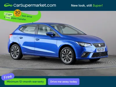 Używany Seat Ibiza SE Technology 2023 Niebieski Hatchback