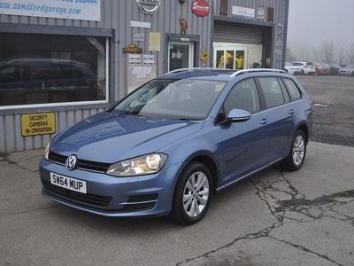 Used VW Golf VII SE 150 HP (110 kW) 2014 Blue Estate