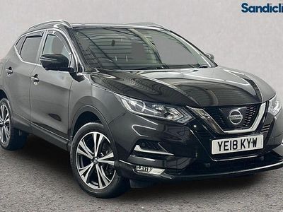 Black Used 2017 Nissan Qashqai N-Connecta SUV | £11,224 (Fair price)