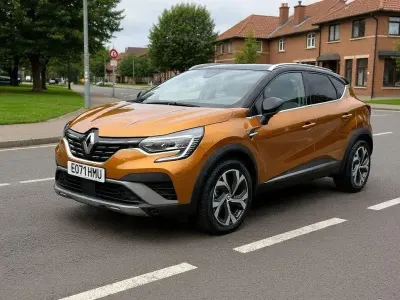 Usado Renault Captur RS Line 145 HP (106 kW) 2021 Laranja SUV