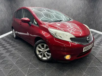 Used Nissan Note Acenta Premium 98 HP (72 kW) 2015 Red Hatchback