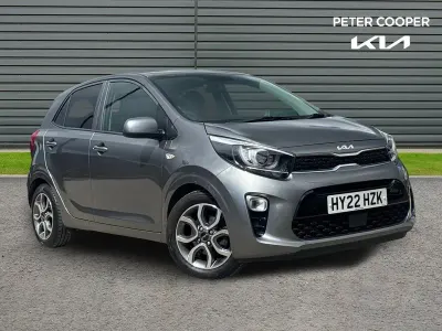 Used Kia Picanto 65 HP (47 kW) 2022 Grey Hatchback