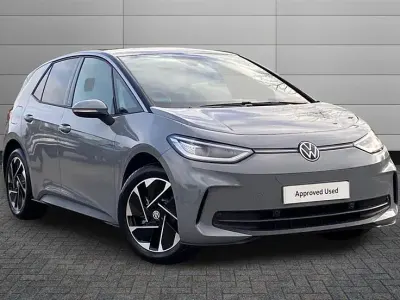 New VW ID.3 Pro 150 kW (204 HP) 2026 Moonstone grey with solid black roof Hatchback