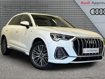 Used Audi Q3 S-Line 150 HP (110 kW) 2023 White SUV