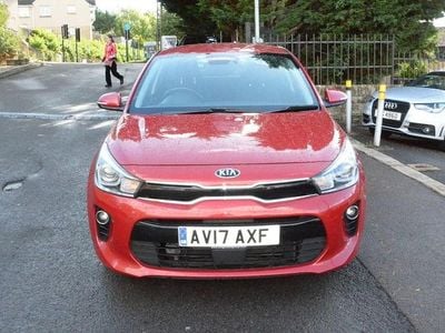 Used Kia Rio 84 HP (61 kW) 2017 Red Hatchback