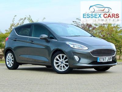 Used Ford Fiesta Titanium 100 HP (73 kW) 2018 Grey Hatchback