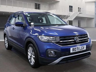Blue Used 2021 VW T-Cross SE SUV | £10,350 (Fair price)