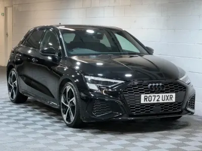 Used Audi A3 Sportback Black Edition 2022 Black Hatchback