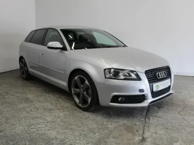 Used Audi A3 Black Edition 2011 Silver Hatchback