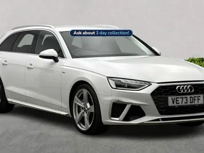 Used Audi A4 S-Line 204 HP (150 kW) 2023 White Estate