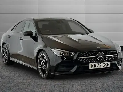Used Mercedes CLA180 AMG Line Premium 136 HP (100 kW) 2023 Black Sedan