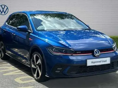 Used VW Polo GTI 207 HP (152 kW) 2023 Reef blue metallic Hatchback
