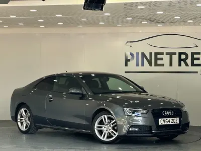 Begagnad Audi A5 S-Line 170 HK (125 kW) 2014 Grå Sportkupé