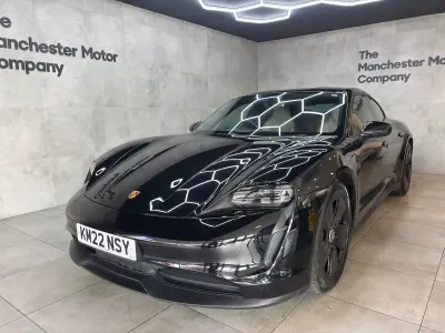 Used Porsche Taycan Performance Package 350 kW (476 HP) 2022 Black Sedan