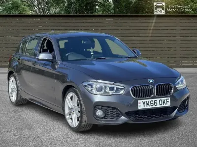 Begagnad BMW 116 M Sport 116 HK (85 kW) 2016 Grå Halvkombi
