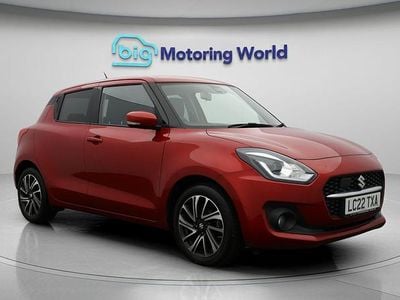 Red Used 2022 Suzuki Swift SZ5 Hatchback | £11,700 (Fair price)