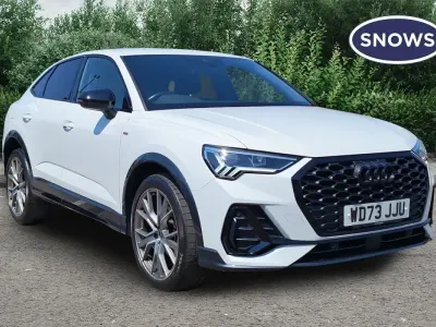 Used Audi Q3 Sportback Black Edition 150 HP (110 kW) 2023 White SUV
