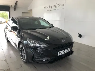 Used Ford Focus ST-Line X 125 HP (91 kW) 2022 Black Hatchback