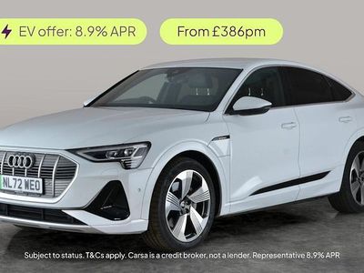 Used 2022 Audi e-tron Sportback S-Line SUV | £24,953 (Fair price)