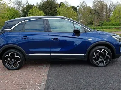 Used Vauxhall Crossland Ultimate 108 HP (79 kW) 2022 Blue SUV