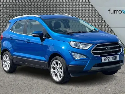 Used Ford Ecosport Titanium 123 HP (90 kW) 2021 Blue SUV
