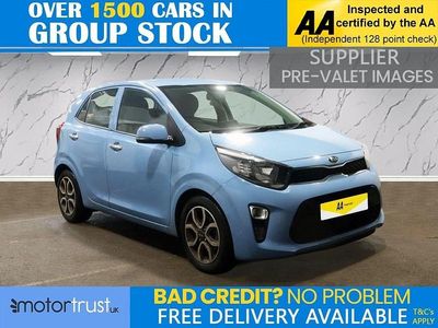 Blue Used 2021 Kia Picanto Hatchback | £11,095 (Fair price)