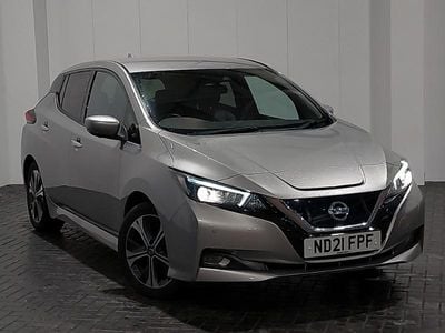Silver Used 2021 Nissan Leaf N-Connecta Hatchback | £10,398 (Fair price)