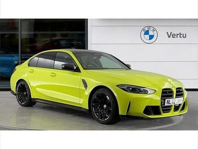 Used BMW M3 Competition Edition 510 HP (375 kW) 2022 Yellow Sedan