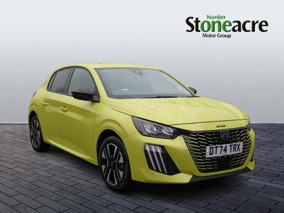 Used Peugeot 208 Allure 101 HP (74 kW) 2025 Yellow Hatchback