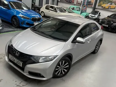 Used Honda Civic SE Plus 2015 Silver Hatchback