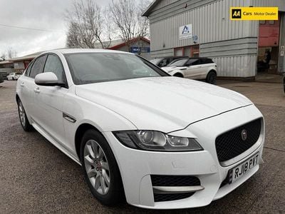 Used Jaguar XF R-Sport 163 HP (119 kW) 2018 White Sedan