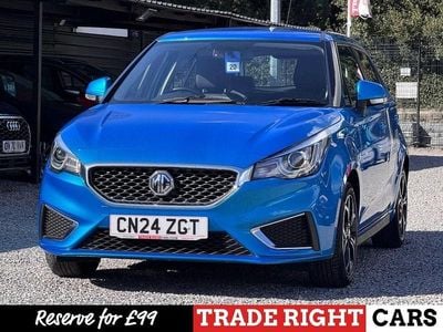 Used MG MG3 Exclusive 106 HP (77 kW) 2024 Blue Hatchback
