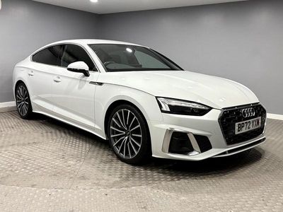 Used Audi A5 Sportback S-Line 190 HP (139 kW) 2023 White Hatchback