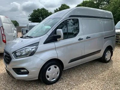 Used Ford Transit Custom Trend 130 HP (95 kW) 2020 Silver Van