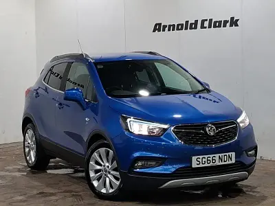 Used Vauxhall Mokka X Elite 140 HP (102 kW) 2016 Blue SUV